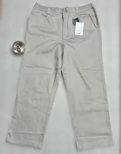 新品タグ付 ダンロップ ストレートパンツ LL ベージュ ストレッチ　チノパンのサムネイル