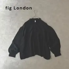 フィグロンドン　fig 刺繍　レース　カラー　ブラウス　シャツ　キュプラのサムネイル