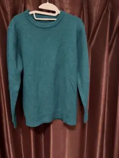 ニット　グリーン