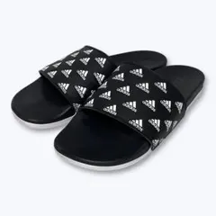 adidas サンダル アディレッタ コンフォート スライド 黒 28.5cm