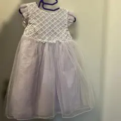 petit main フリル袖 ワンピース 100cm 新品