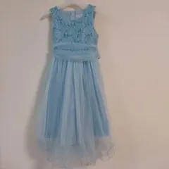 キャサリンコテージ　水色 フォーマルドレス 130cm
