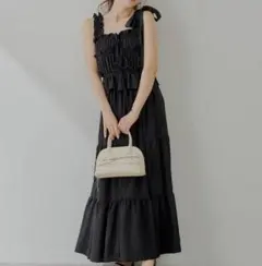 Noela美人百花8月号掲載ヘム刺繍 ノエラ ワンピース・ドレス - メルカリ