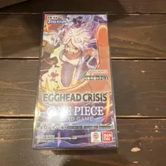 ワンピースカード エッグヘッドクライシスBOXテープ付き 新品 未開封