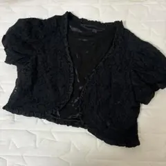 LEST ROSE レースボレロ ブラック