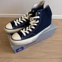 converse canvas all star J 80s HI ネイビー
