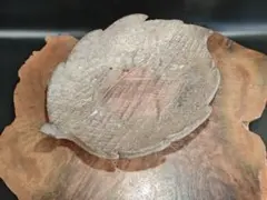 A327【備前焼】木の葉皿 大皿 盛皿 飾り皿 陶印あり
