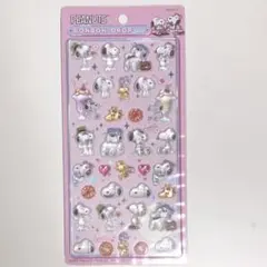 正規品　ボンボンドロップシール　スヌーピー　きょうだいたち　サンスター文具