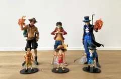 ワンピース 一番くじ & プライズ 三兄弟フィギュアセット