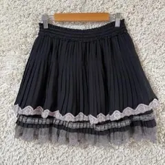 《美品★》AXES femme アクシーズファム　プリーツスカート フリル