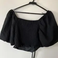 春夏チュニックMサイズ　黒のサムネイル