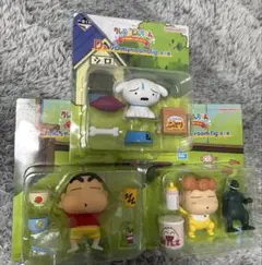 クレヨンしんちゃん　一番くじ Ｂ賞　C賞　D賞my room fig フィギュア