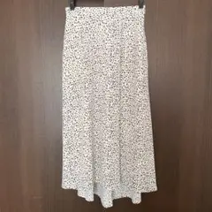 greenlabelrelaxing イレヘム フレアスカート レオバード柄