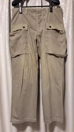 WAREHOUSEウエアハウス Lot 1082 チノトラウザー オリーブW31 - メルカリ