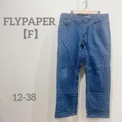 FLYPAPER 【F】ストレートデニムパンツ ダークブルー