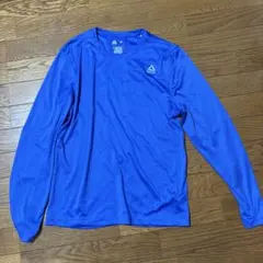 Reebok リーボック 長袖 Tシャツ ブルー M
