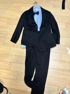 140サイズ ブラックフォーマルスーツ