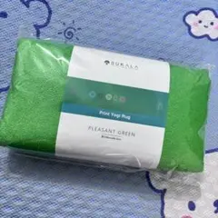 新品未使用SUKALA プリントヨギラグ　プレザントグリーン yj02