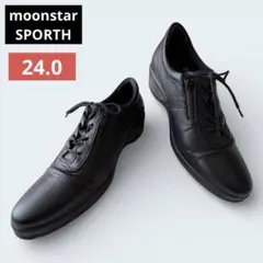 ムーンスタースポルス☆スノーブーツ コンフォートシューズ ブラック 滑り止め