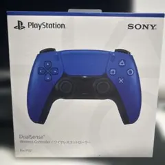 PlayStation DualSense ワイヤレスコントローラー 青