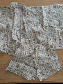 花柄 ベビー甚平 90cm