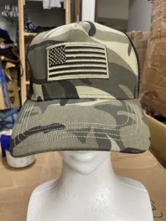 MILITARY CAMO TRUCKER MESH USA