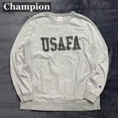 Champion × BEAMS 別注 リバースウィーブ ロンT USAFA L
