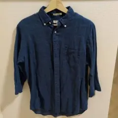 BEAUTY&YOUTH ネイビー リネンシャツ M