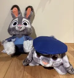 ズートピア2 ぬいぐるみ ジュディ・ホップス　2体