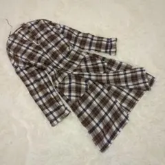 『マジェスティックレゴン』 (M) チェックシャツガウン ノーカラー 羽織り