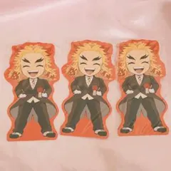 鬼滅の刃　鬼滅祭　ダイカット　ポストカード　煉獄杏寿郎　３点セット