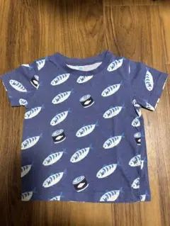 サバ缶　半袖　Tシャツ 95cm