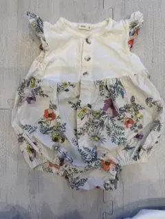花柄ロンパース 95cm以下