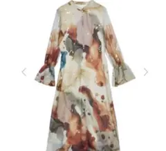 Ameri UNDRESSED AMELIA INK ART DRESS