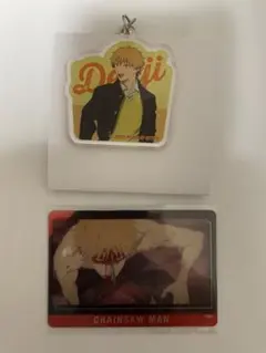 チェンソーマン　デンジ アクリルキーホルダー クリアカード