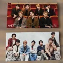 WEST. 会報 VOL.36 & VOL.35 セット