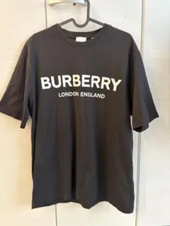 未使用】現行品BURBERRYバーバリー 2025SS 前面ロゴTシャツ L - メルカリ