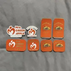 Mrs. GREEN APPLE GOOD ALE コラボステッカー　セット