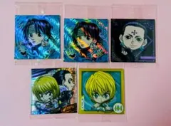 ハンターハンター　にふぉるめーしょん　クロロ・クラピカ　5点セット