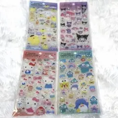 【正規品】週末価格‼️クリアキャンディシール サンリオ　4種セット