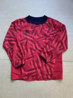 値下げ⭐️umbro ピステ・150㎝　ウィンドブレーカー 赤