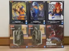 ナルト&ドラゴンボールフィギュアまとめ売り(6体セット)