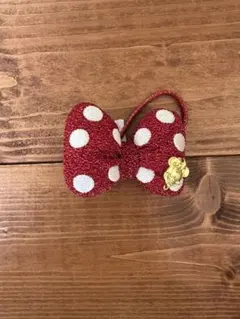 ディズニー ミニーちゃん ディズニーリゾート限定 ミニーリボン ヘアゴム 髪飾り
