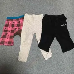 80㎝ 女の子 パンツ3枚セット 値下げ！