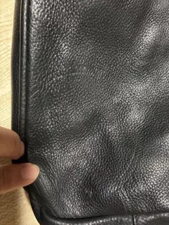 Vivienne Westwoodボディバッグ レザー黒オーブ ショルダーバッグ