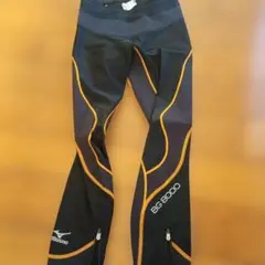 Mizuno BG 8000 タイツ レディース/ブラック/オレンジ