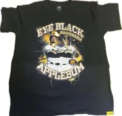 阪神タイガース APPLEBUM アイブラック兄弟 コラボ Tシャツ Lサイズ 阪神タイガース APPLEBUM アイブラック兄弟 コラボ Tシャツ XLサイズ