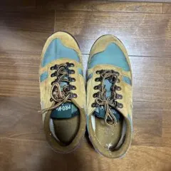 スニーカー　ブラウン/ブルー