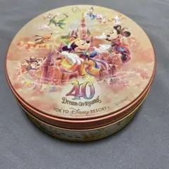 ディズニー　40周年　Dream−GO−Round 空き缶