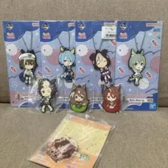 ウマ娘　ラバーチャーム　8個セット　＋メイショウドトウ　アクリルチャーム